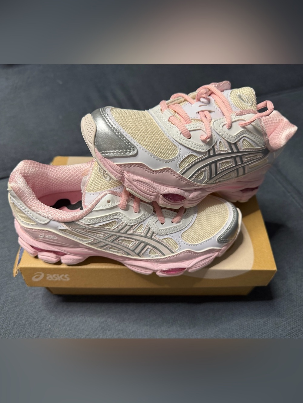 ASICS Gel Kicki Yang Zhang x Gel NYC
Cream Pink 1203A571-100 - Picture 1 of 6